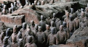 Son descubiertos los Guerreros de Terracota 02 / Feb / 1974