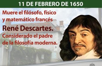 Muere el filósofo René Descartes 11 / Feb / 1650