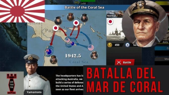 Batalla del Mar del Coral 09 / Feb / 1942