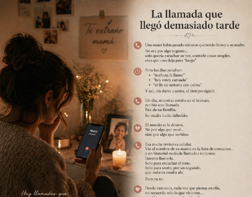 La llamada que llegó demasiado tarde